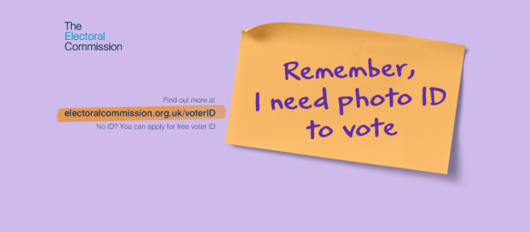 Photo ID reminder