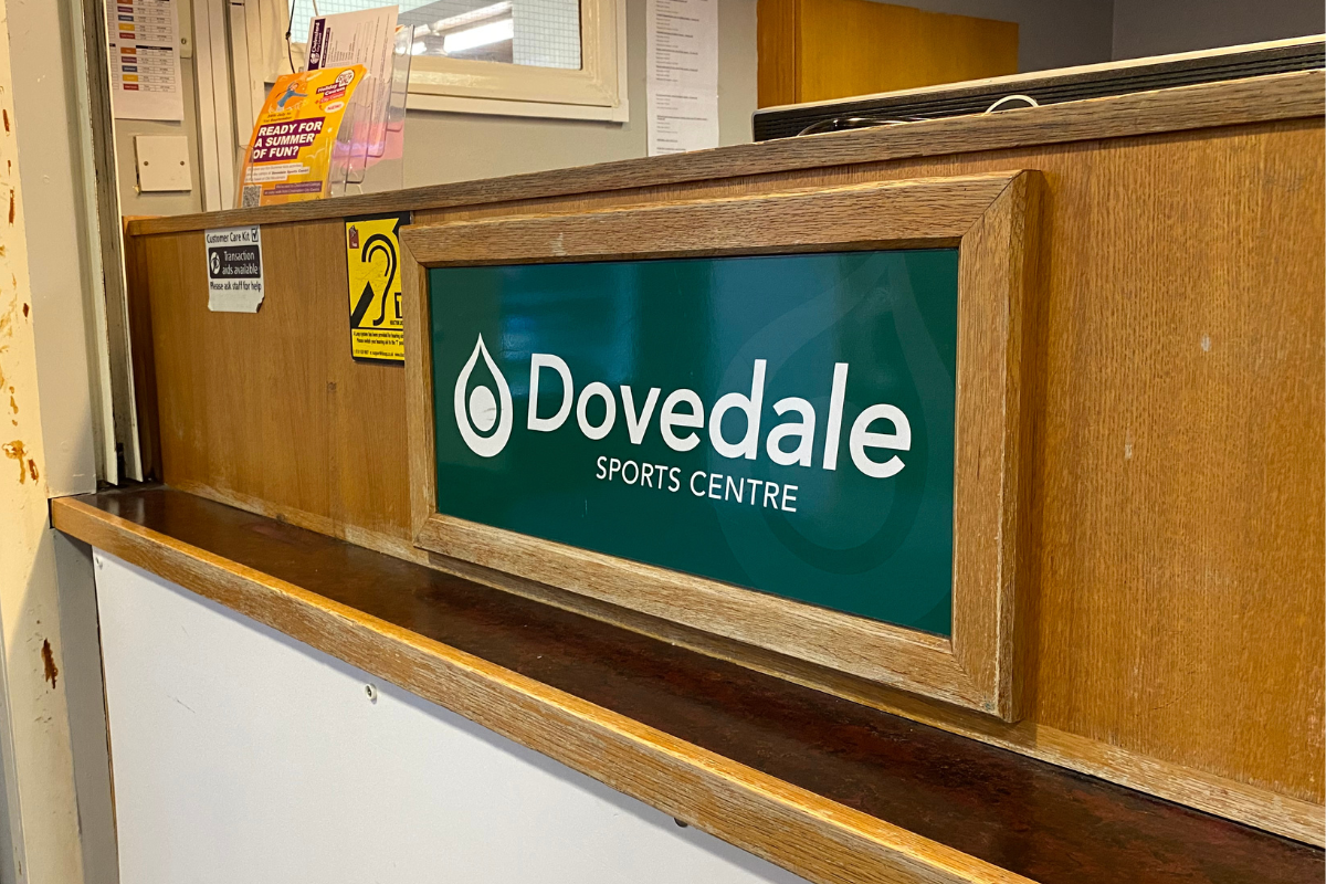 Dovedale Sports Centre Reception Desk